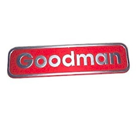 Goodman 0161F00086 Nameplate, Goodman 0161F00086
